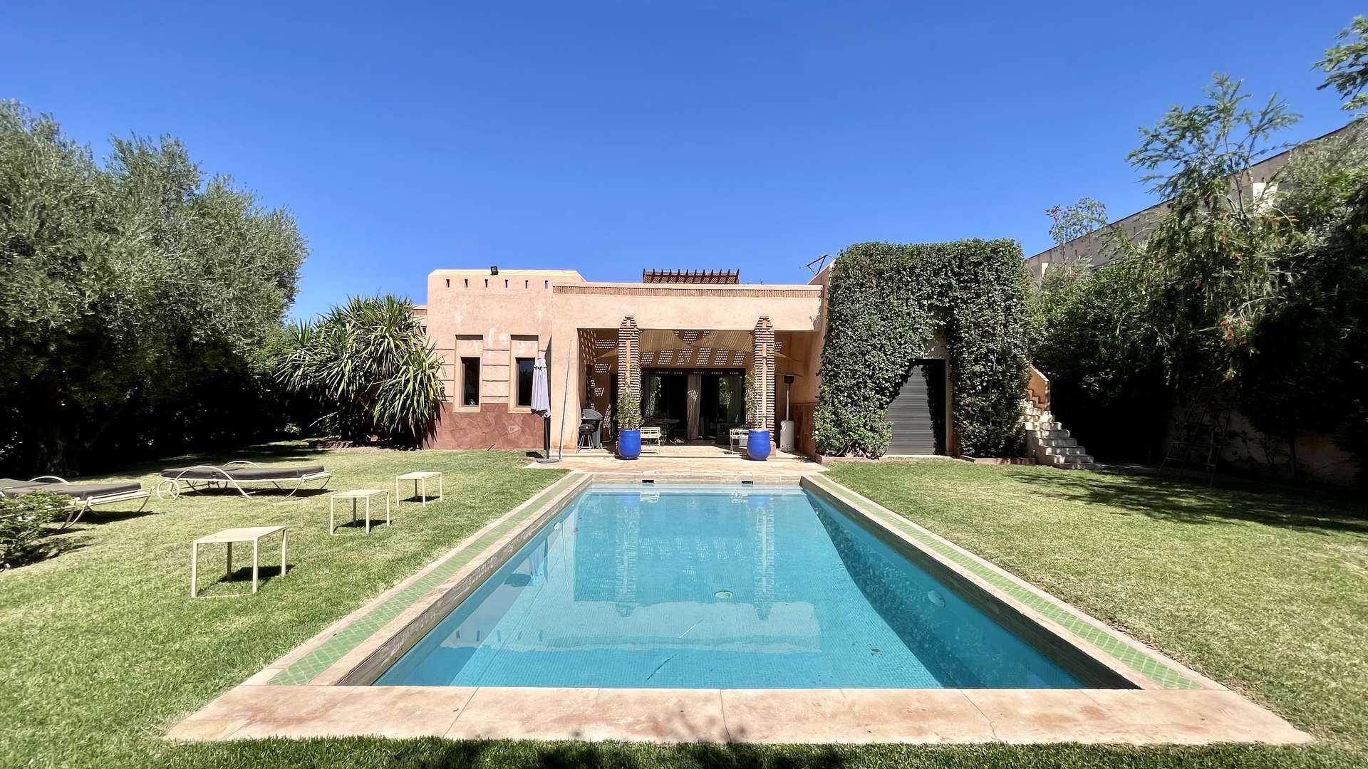 Location de vacances,Villa,Villa isolée 3 chambres à coucher de plain-pieds sur la route de Fès à 20 min. du centre,Marrakech,Route de Fès