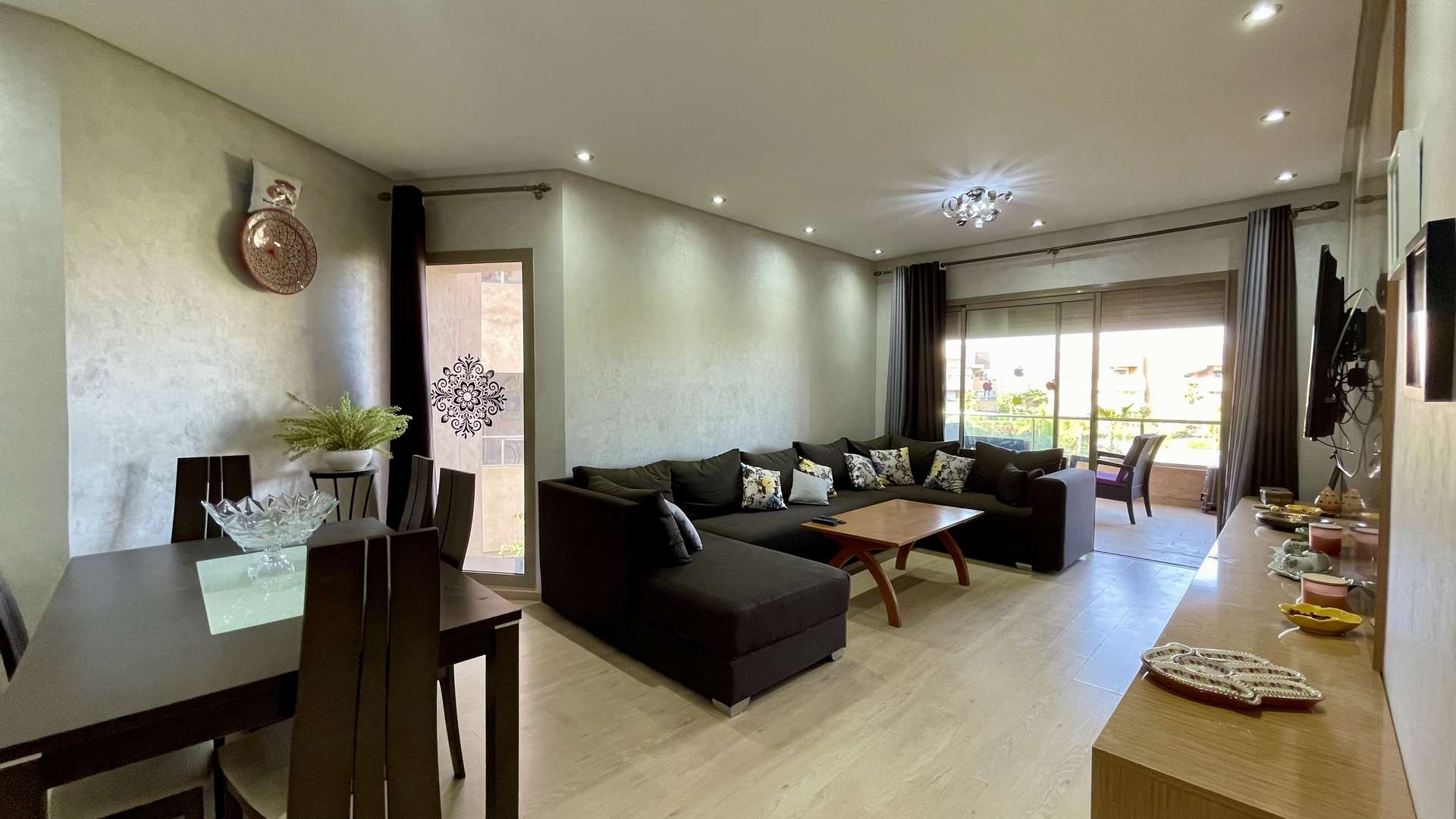Location longue durée ,Appartement,Appartement 3ch 3 Terrasses avec vue imprenable sur le golf Prestigia à Marrakech,Marrakech,Golf Prestigia