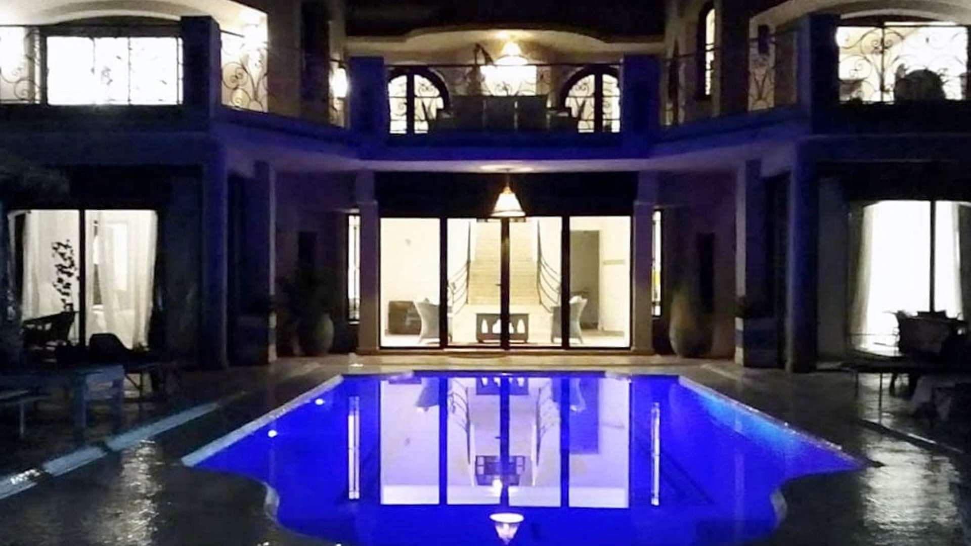 Location de vacances,Villa,Magnifique villa 6 chambres en première ligne sur le golf d'Amelkis à Marrakech,Marrakech,Amelkis Golf Resort