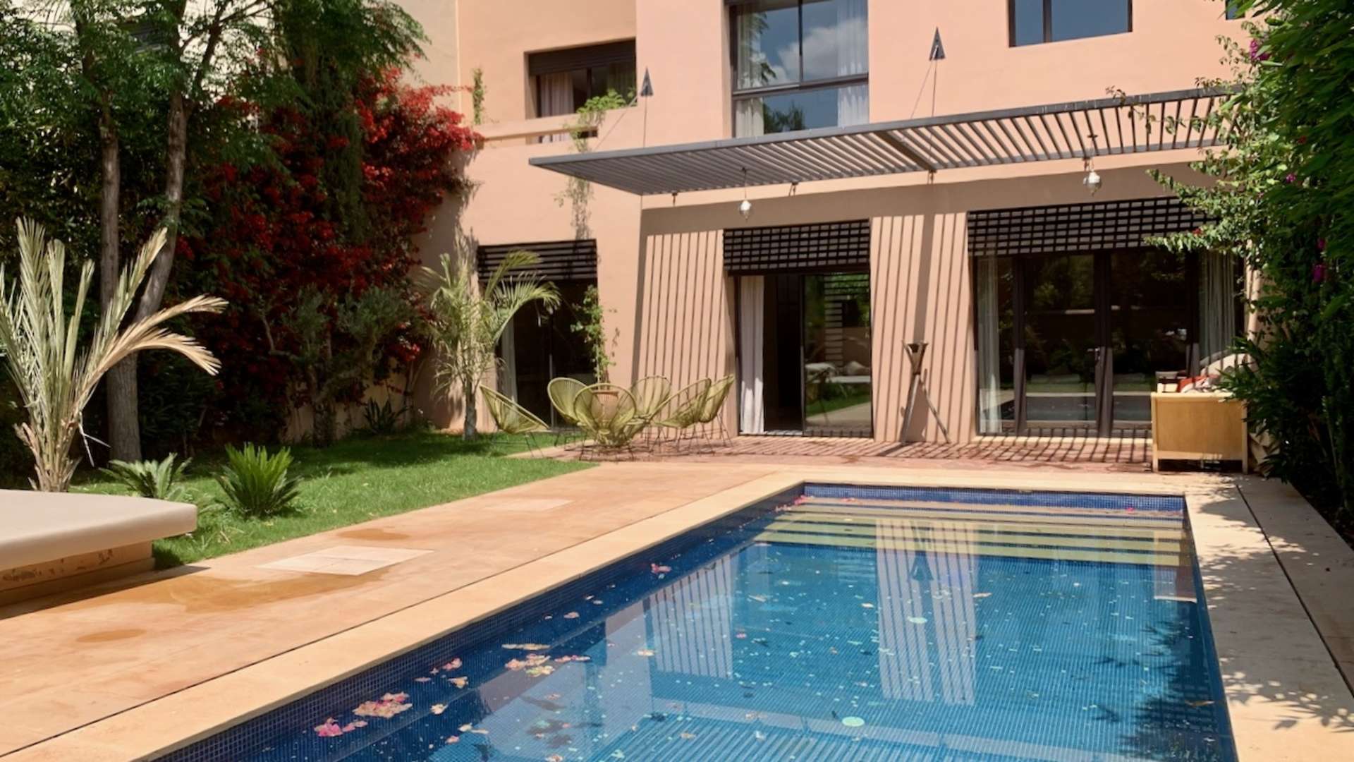 Location longue durée ,Riad,Riad Moderne 2ch meublé avec piscine privée à Golf Al Maaden,Marrakech,Golf Al Maaden