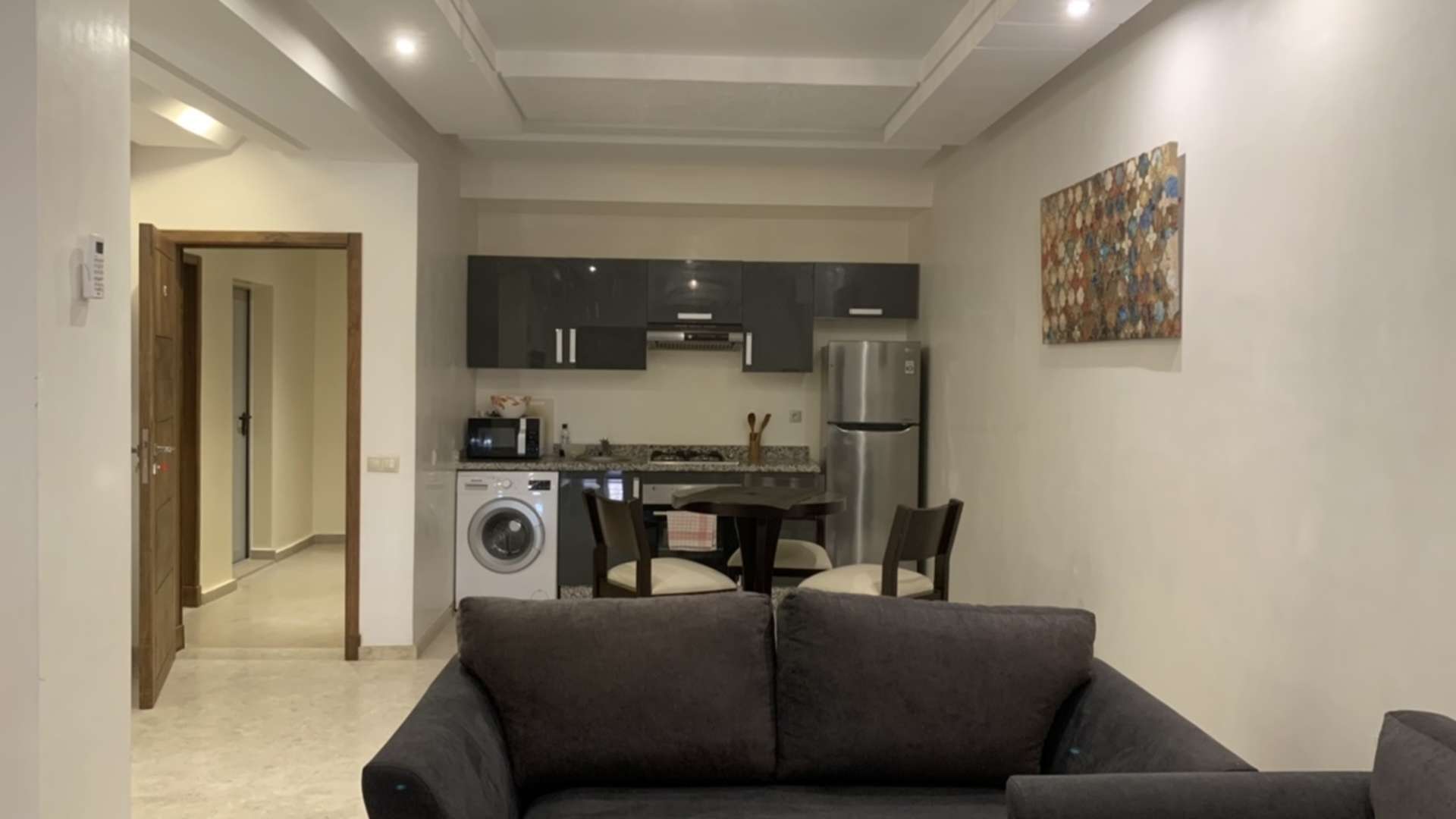 Location longue durée ,Appartement,Bel appartement en location à Guéliz. 2 pièces confortables. Meublé,Marrakech,Guéliz