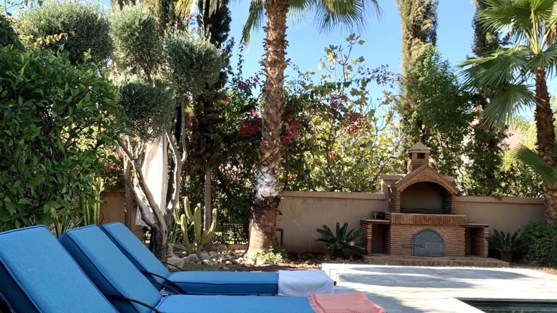 Location de vacances,Villa,Nouvelle villa de trois suites avec salle de sport, piscine et jardin privés dans un golf à Marrakech ,Marrakech,Golf Samanah