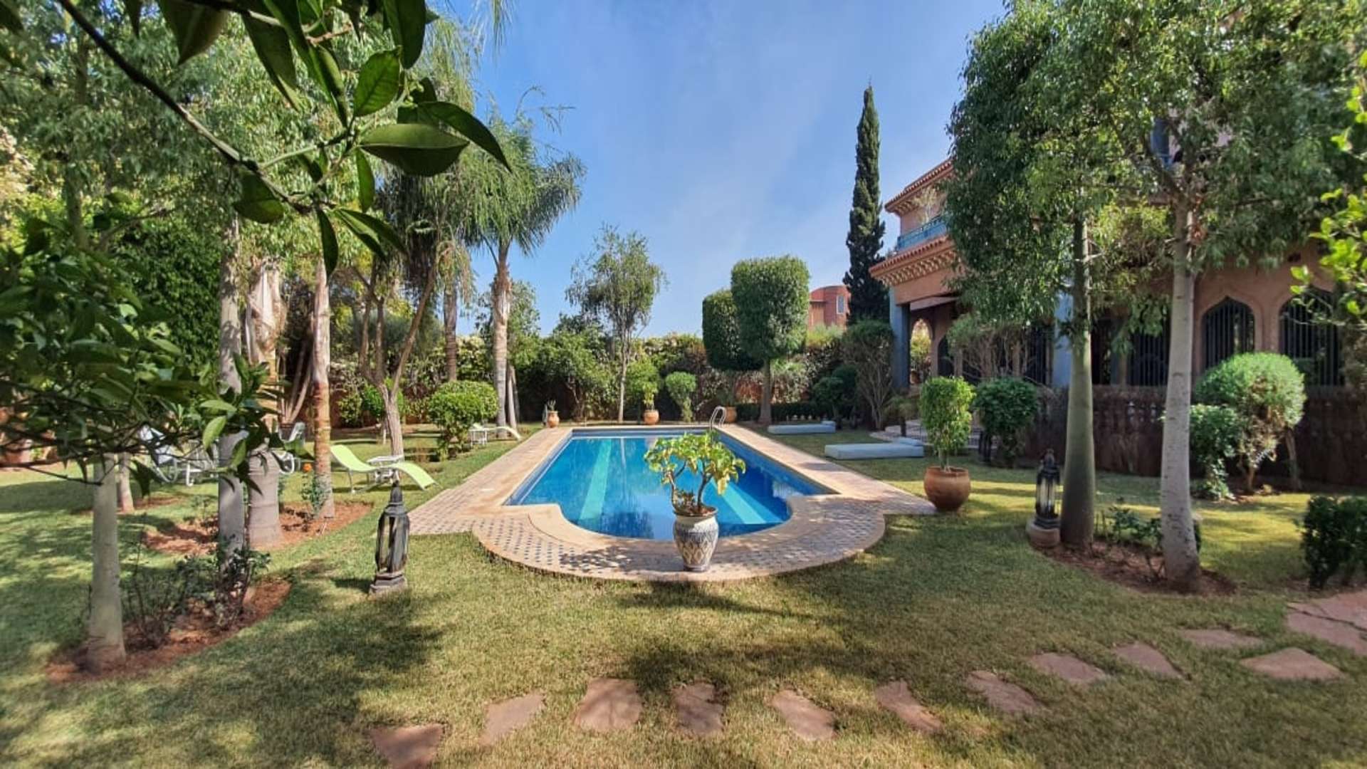 Vente,Villa,Villa de Luxe au cœur de Marrakech entièrement meublée à vendre,Marrakech,Agdal