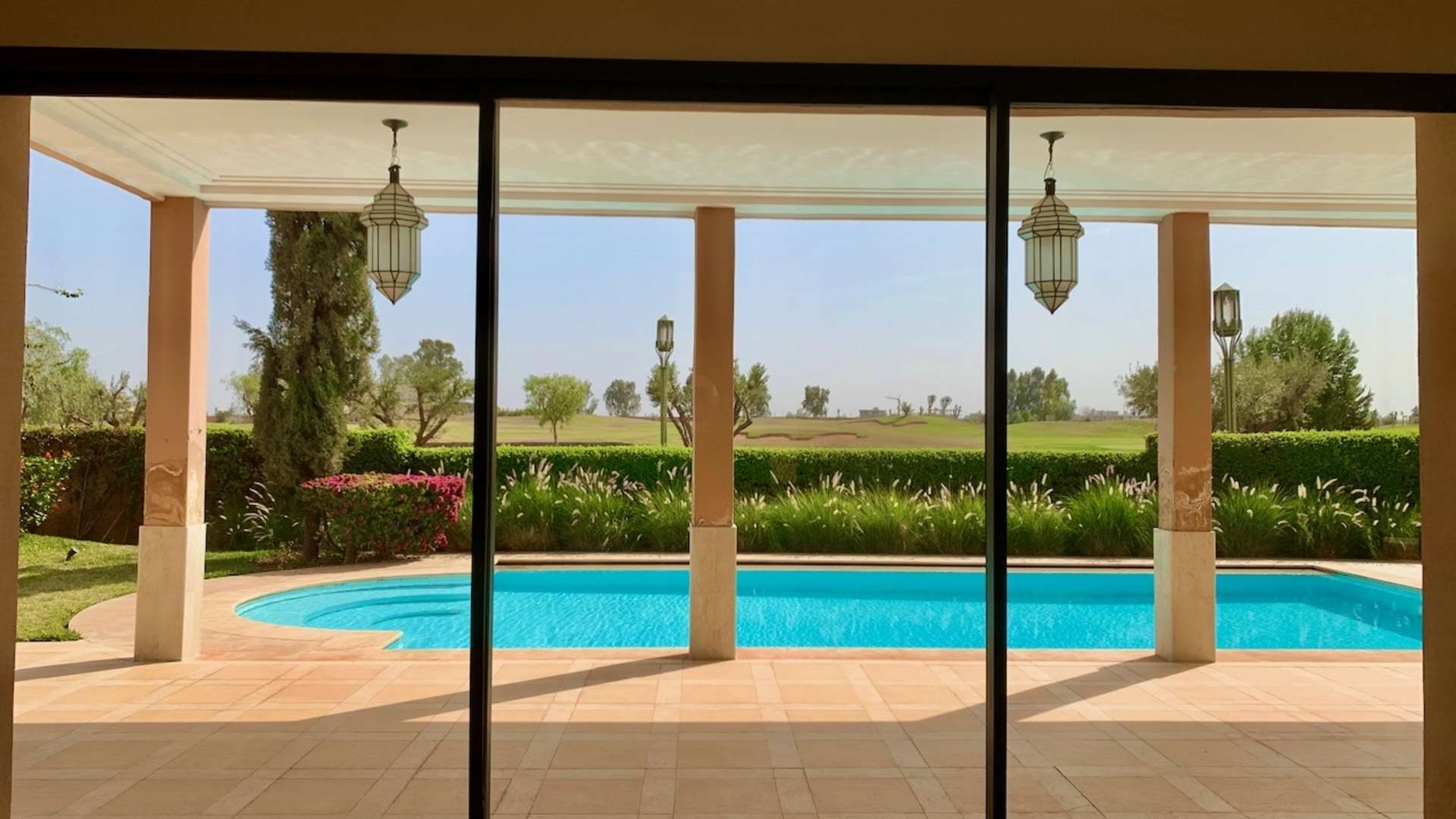 Location longue durée ,Villa,Villa vide de 4 chambres sur le golf d'Amelkis à Marrakech,Marrakech,Amelkis Golf Resort