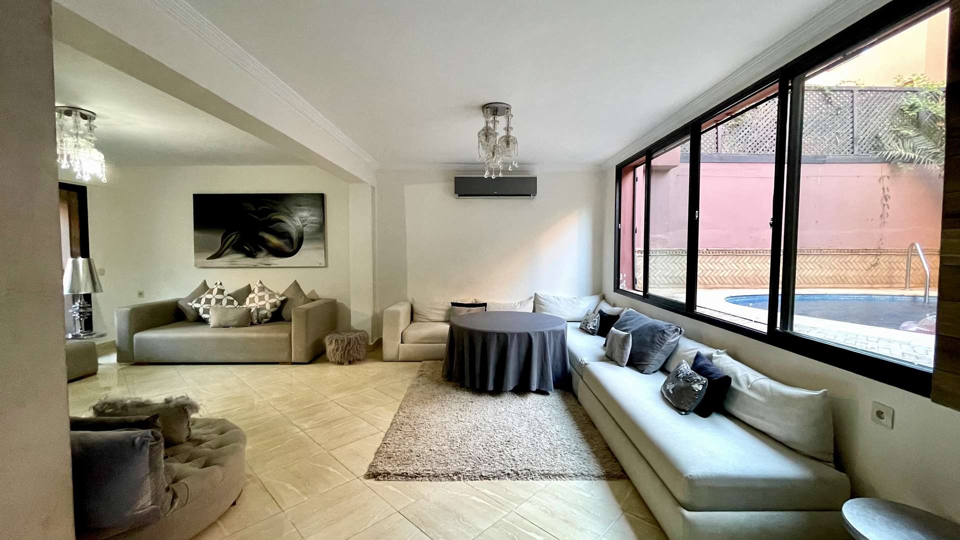 Vente,Villa,Villa 5 chambres avec piscine  en vente à Targa,Marrakech,Targa