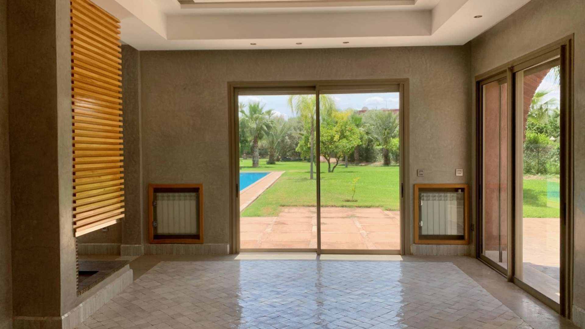 Location longue durée ,Villa,Villa vide non meublée de 4 suites avec logement de personnel dans la Palmeraie de Marrakech,Marrakech,Palmeraie