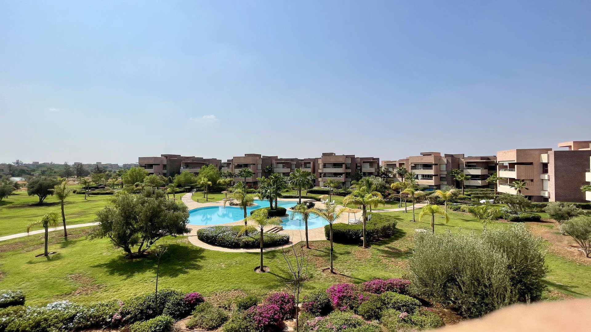 Location longue durée ,Appartement,Sublime Appartement 3ch Salon avec Terrasse dans le golf de Prestigia Marrakech,Marrakech,Golf Prestigia