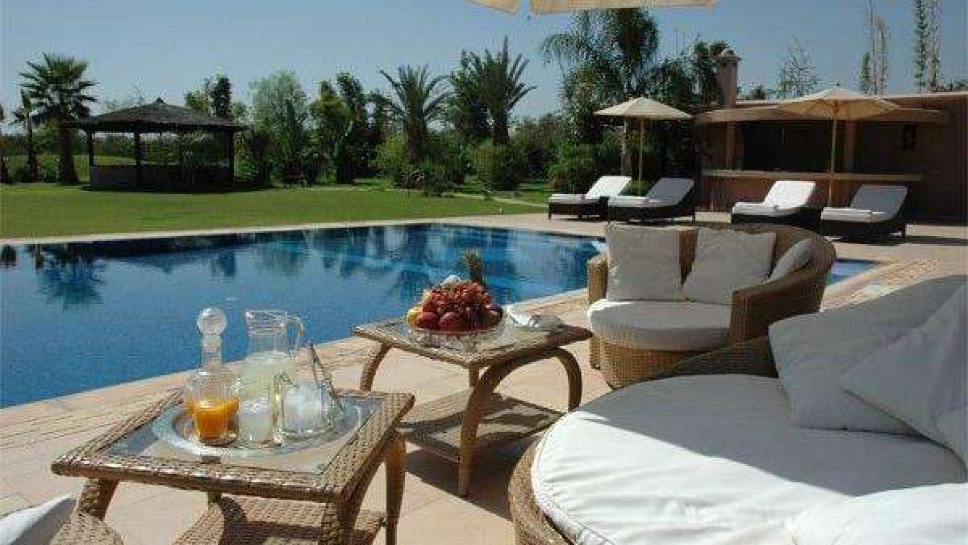Location de vacances,Villa,Villa 6ch avec centre de bien-être et piscine privés à 20 min. du centre de Marrakech,Marrakech,Route de l'Ourika