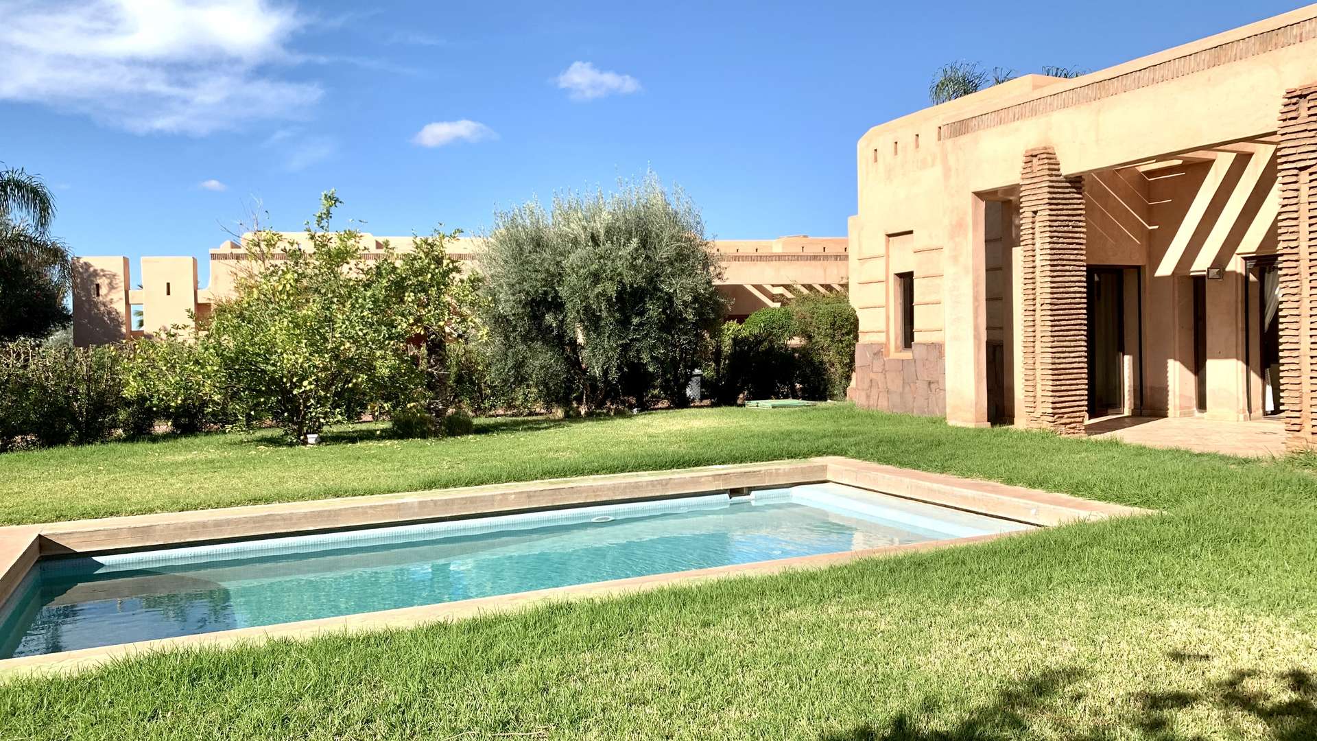 Vente,Villa,Villa 3ch MEUBLÉE avec piscine dans un complexe résidentiel  15 min. du centre de Marrakech,Marrakech,Route de Fès