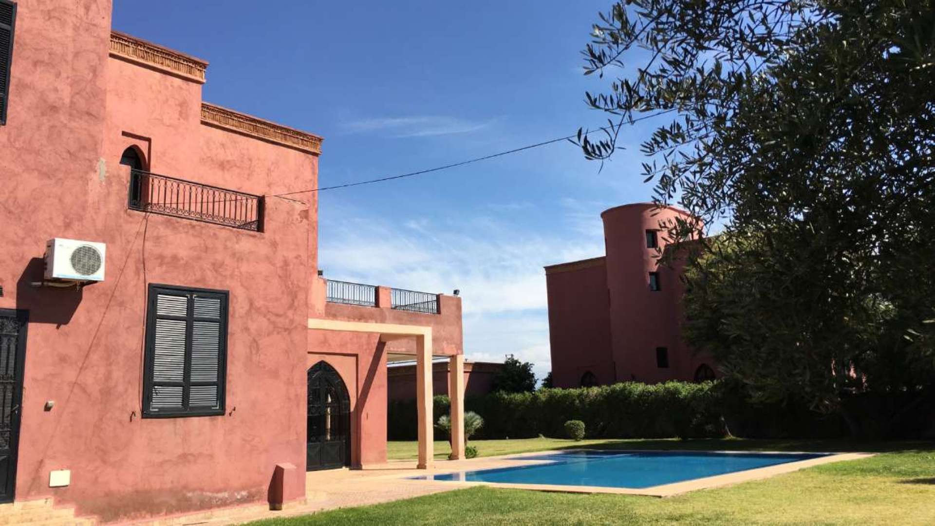 Location longue durée ,Villa,Villa vide 4ch grand jardin et piscine privée École américaine Marrakech,Marrakech,Route d'Ouarzazate