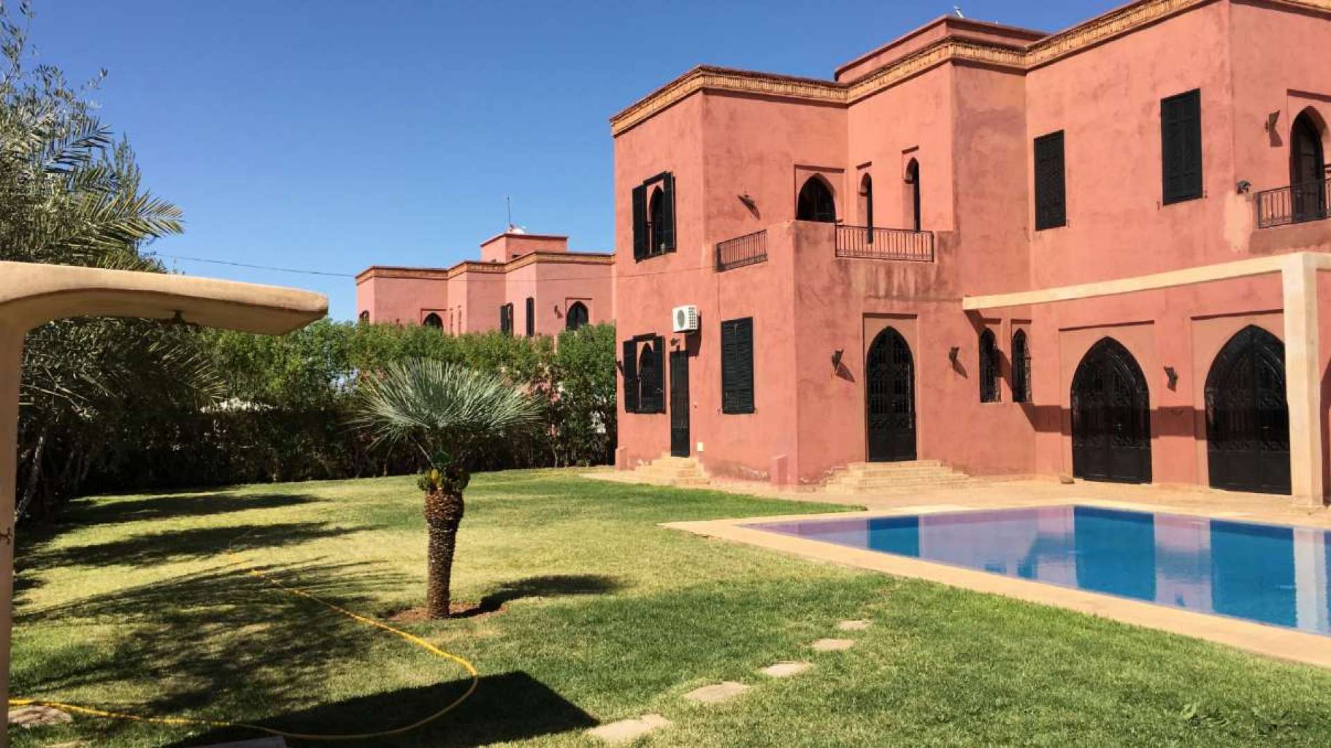 Location longue durée ,Villa,Villa vide 4ch grand jardin et piscine privée École américaine Marrakech,Marrakech,Route d'Ouarzazate