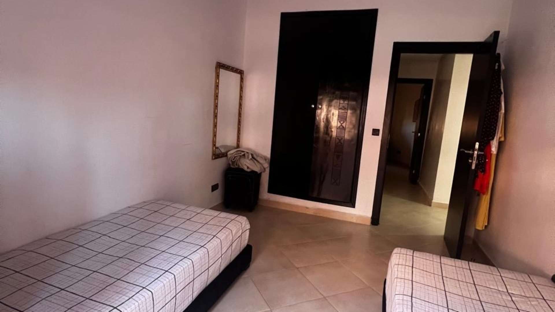 Location longue durée ,Appartement,À Louer : Appartement de 1 Chambre avec Salon et Terrasse dans Résidence Sécurisée avec Piscine,Marrakech,Palmeraie