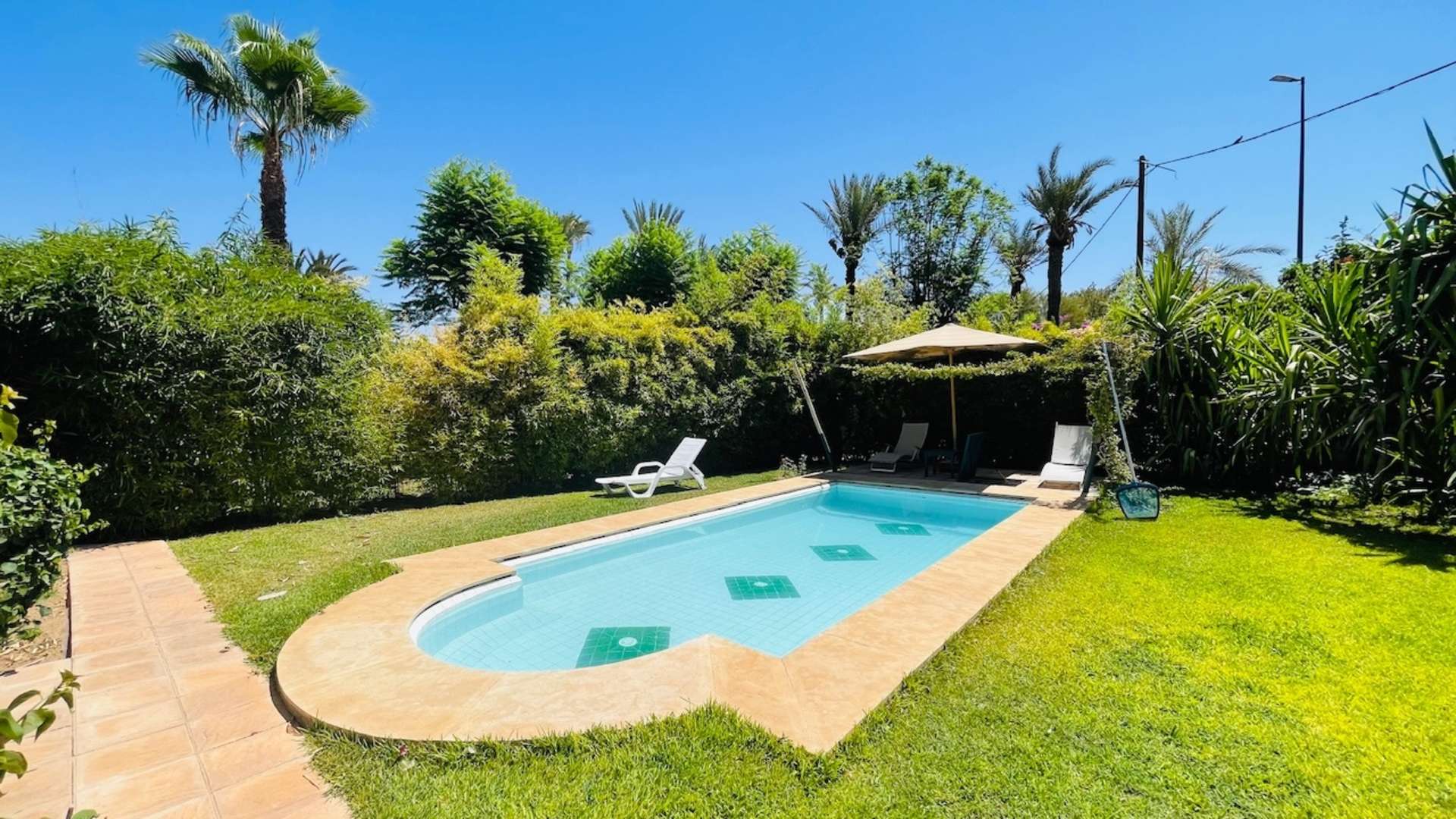 Location longue durée ,Villa,À Louer: Villa de Charme avec Piscine Privée et Hammam Beldi,Marrakech,Palmeraie