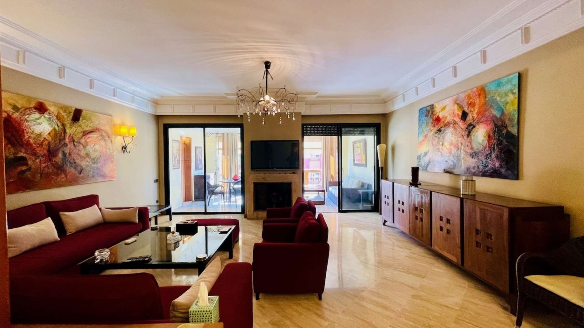 Vente,Appartement,À Vendre : Superbe Appartement-Terrasse de Prestige - Quartier Guéliz,Marrakech,Guéliz