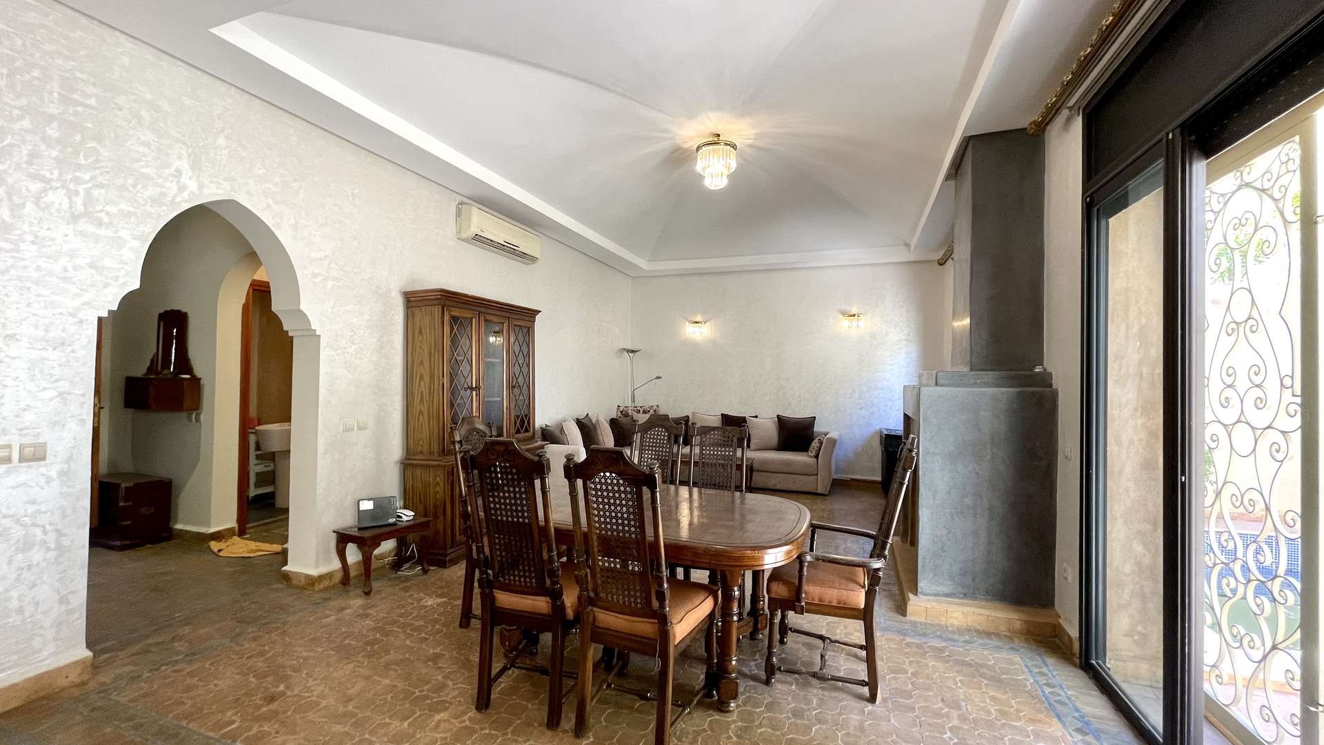 Location longue durée ,Villa,Villa 3ch dans une résidence sécurisée à proximité de Carrefour Targa,Marrakech,Targa