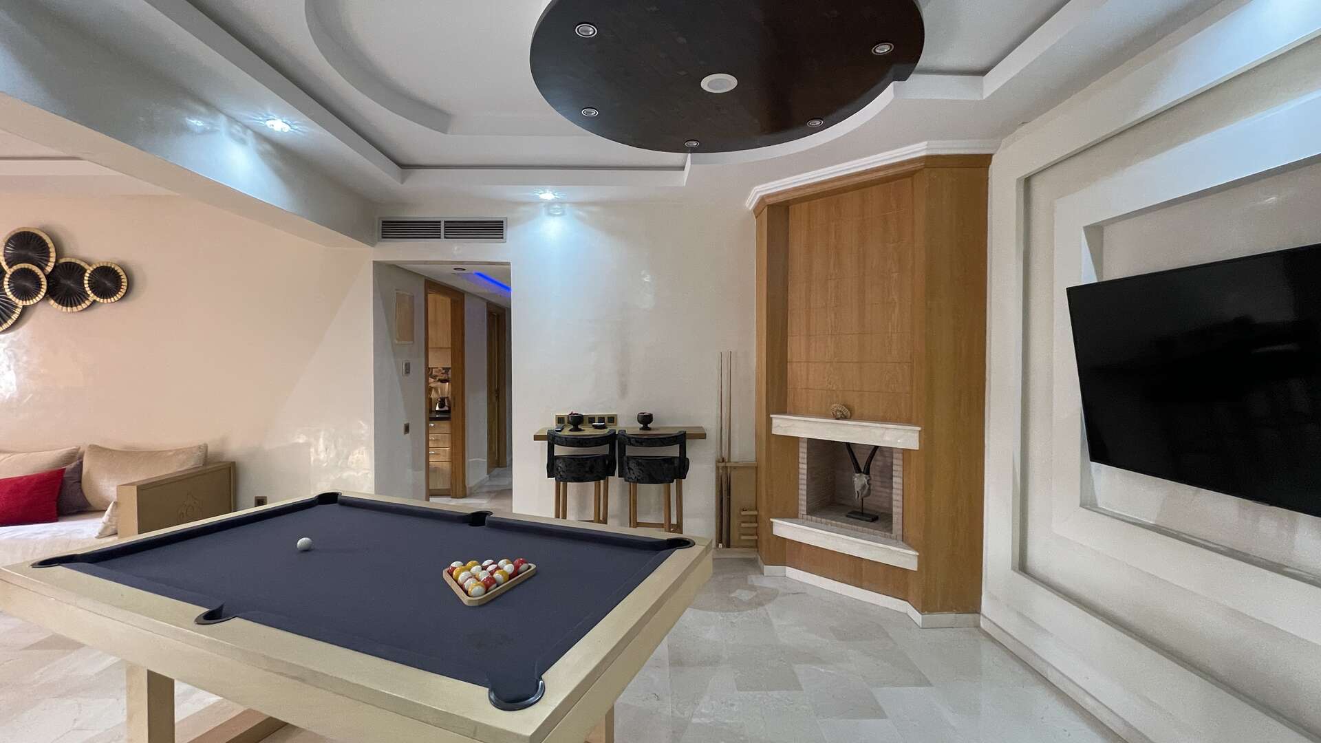 Location longue durée ,Appartement,Appartement 2 chambres à louer en longue durée – Résidence avec piscine et garage,Marrakech,Route Casablanca