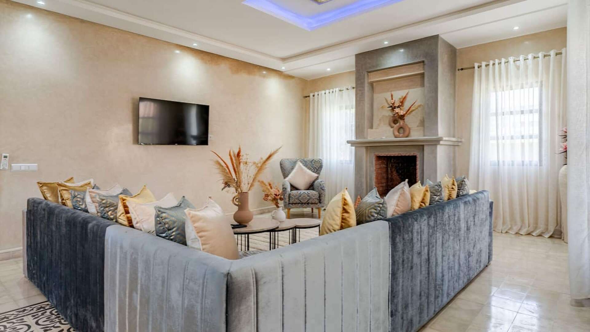 Location de vacances,Villa,Villa Marwa Marrakech: Villa de Luxe à Louer – Oasis Privée sans Vis-à-vis à Marrakech,Marrakech,Route de Fès