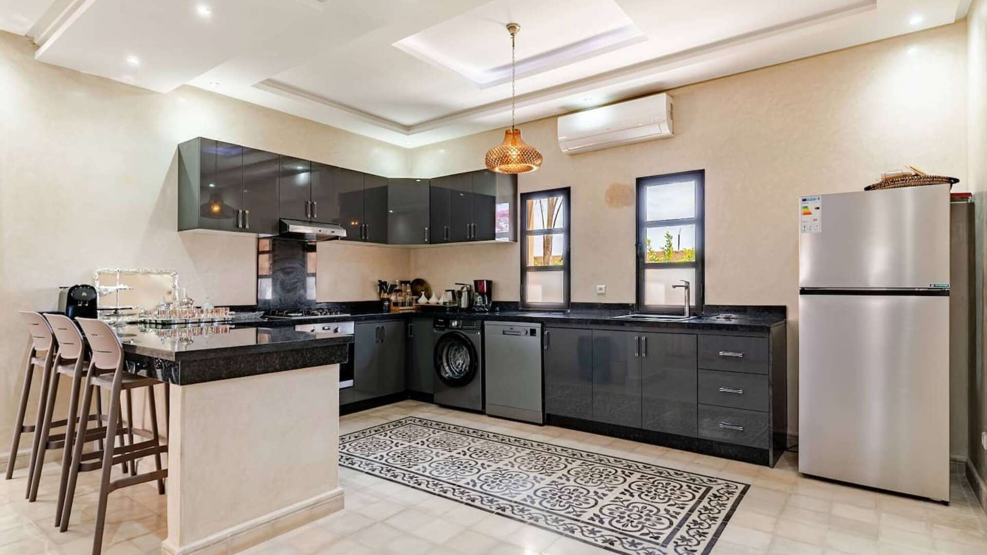 Location de vacances,Villa,Villa 6 ch 2 piscines sans vis-à-vis Marrakech,Marrakech,Route de Fès