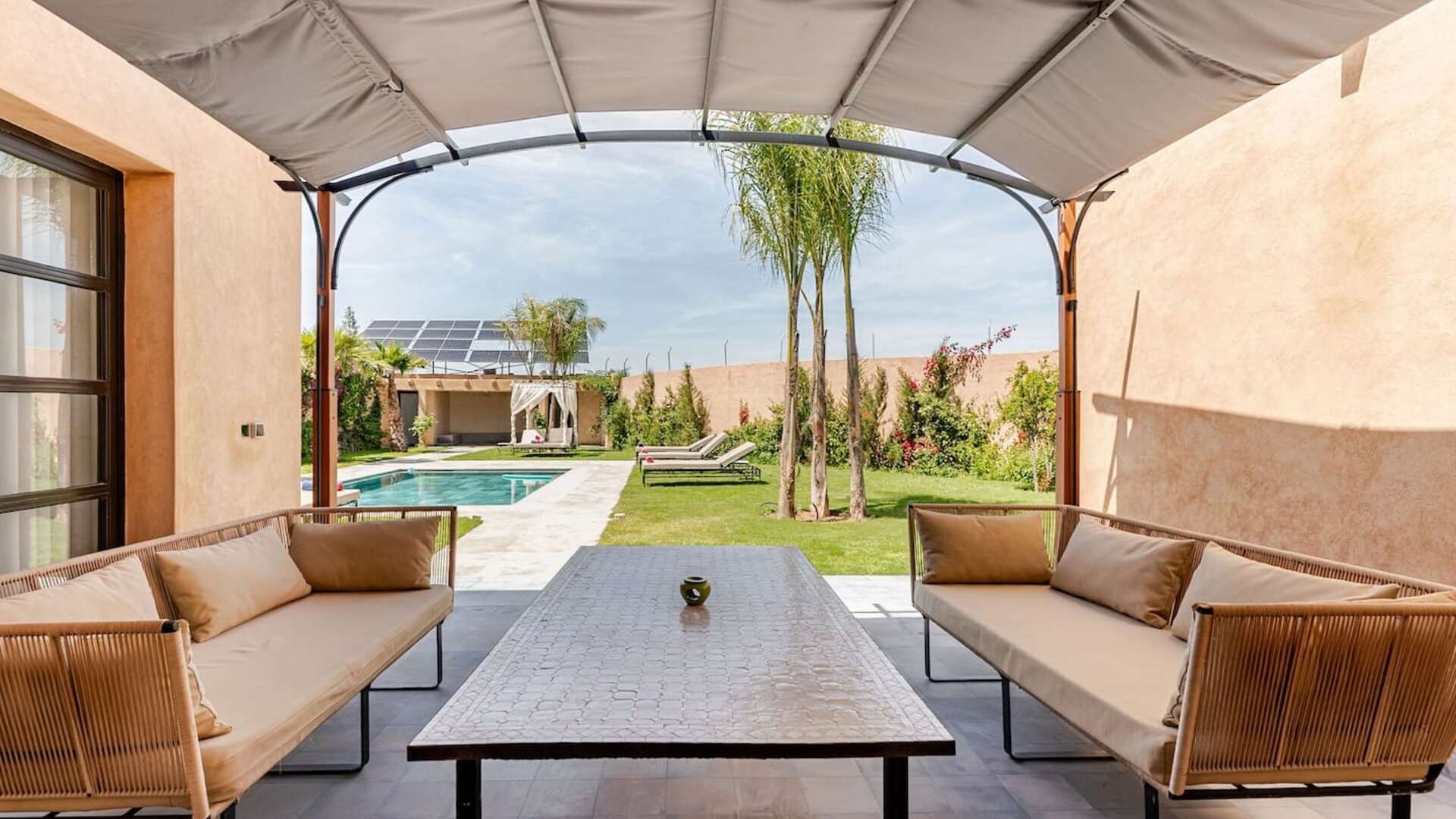 Location de vacances,Villa,Villa 6 ch 2 piscines sans vis-à-vis Marrakech,Marrakech,Route de Fès