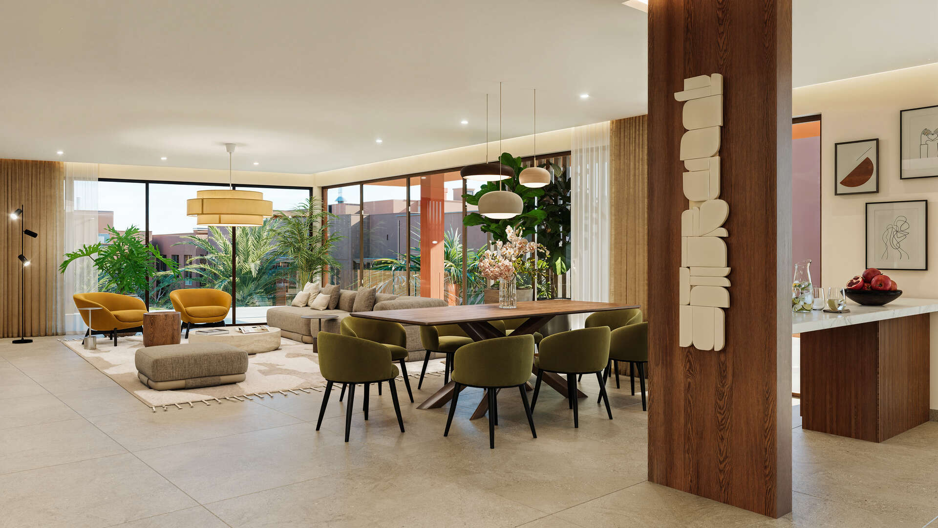 Vente,Appartement,PRÉ-COMMERCIALISATION NOUVELLE RÉSIDENCE DE LUXE AU CŒUR DE GUÉLIZ – MARRAKECH,Marrakech,Guéliz