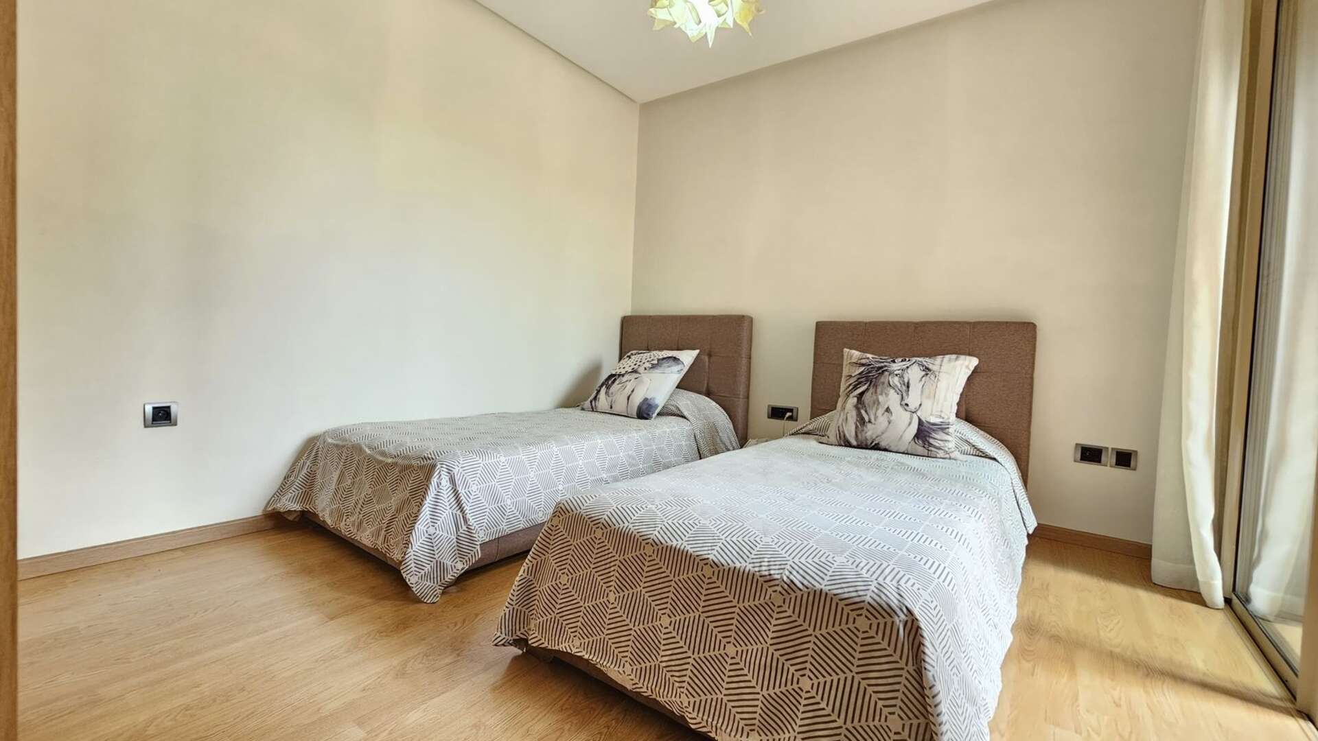 Location longue durée ,Appartement,Appartement 2 chambres avec jardin privé à louer – Résidence Golf de Prestigia, Marrakech,Marrakech,Golf Prestigia