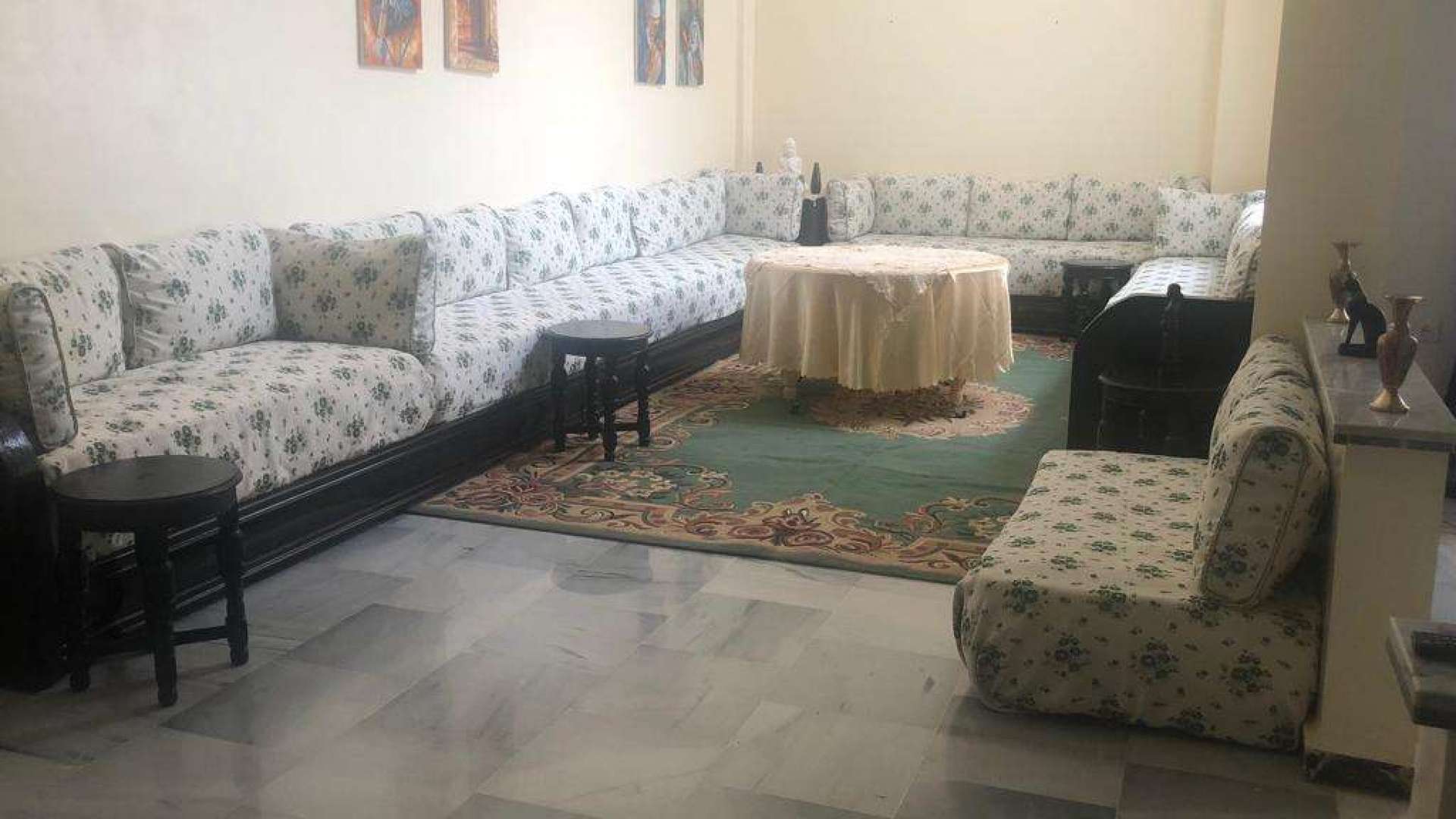 Location longue durée ,Duplex,Duplex 3ch meublé sur l'avenue Hassan II,Marrakech,Guéliz