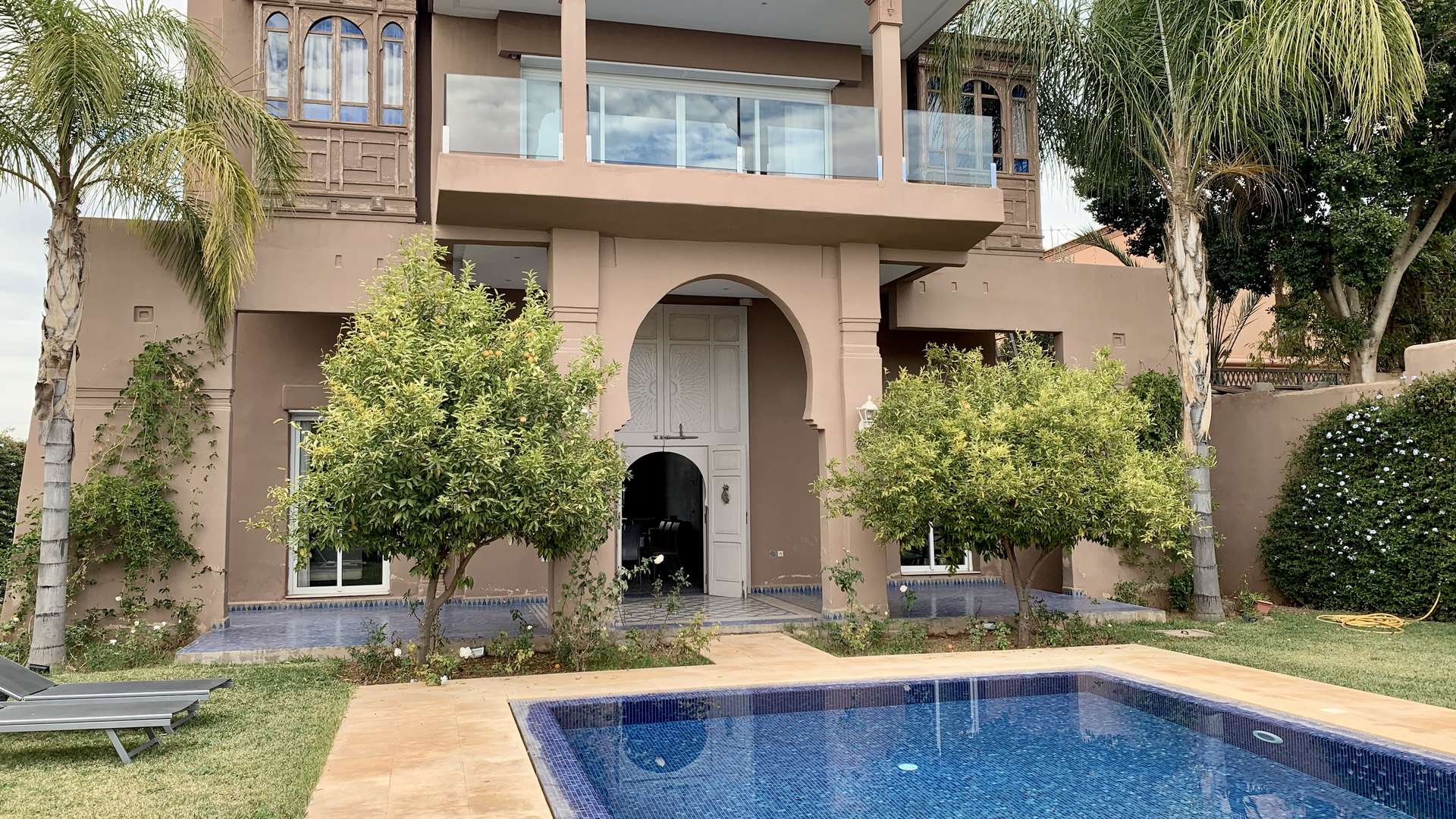 Location longue durée ,Villa,Villa meublée 4 chambres à coucher avec piscine dans le golf d'Amelkis à Marrakech,Marrakech,Amelkis Golf Resort