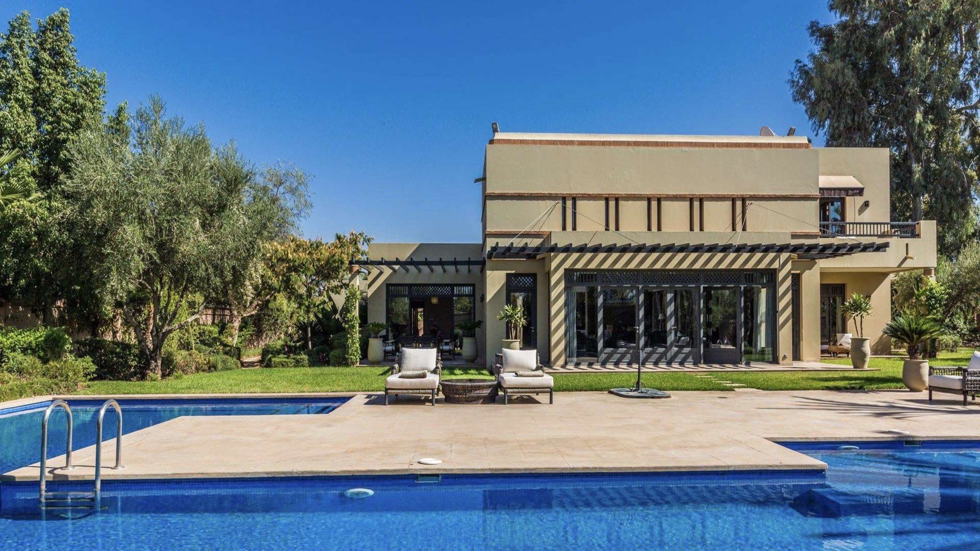 Vente,Villa,Villa de luxe de 4 grandes suites en vente à l'hivernage à Marrakech,Marrakech,Hivernage