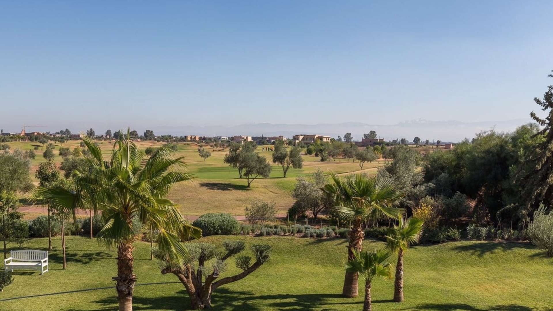Vente,Villa,Superbe villa 5ch toute neuve de style contemporain en première ligne sur le golf d'Amelkis,Marrakech,Amelkis Golf Resort