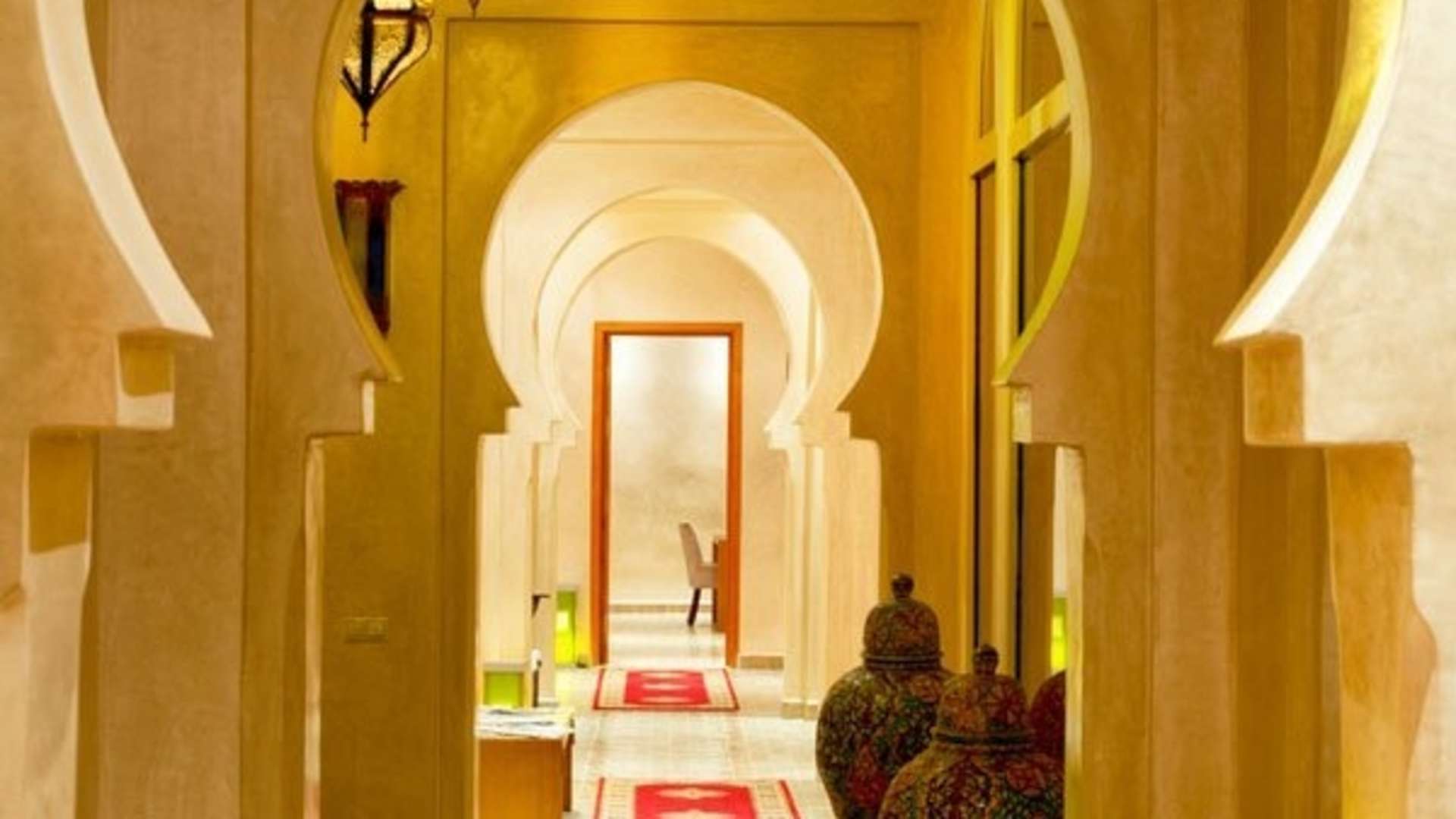 Location de vacances,Villa,Luxueuse villa d’environ 500 m², dans un parc privé d'1Ha avec piscine 8 personnes,Marrakech,Tamazouzte