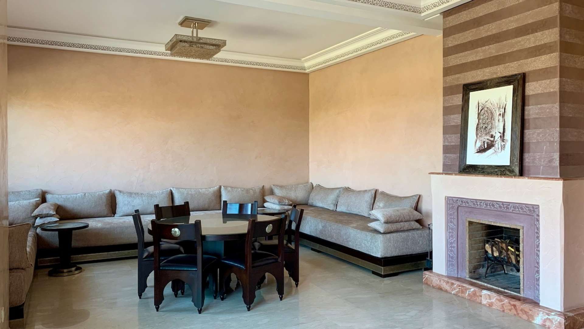 Location longue durée ,Appartement,Splendide Appartement 3ch Salon avec ch de personnel avenue Mohamed VI Marrakech,Marrakech,Av. Mohamed VI