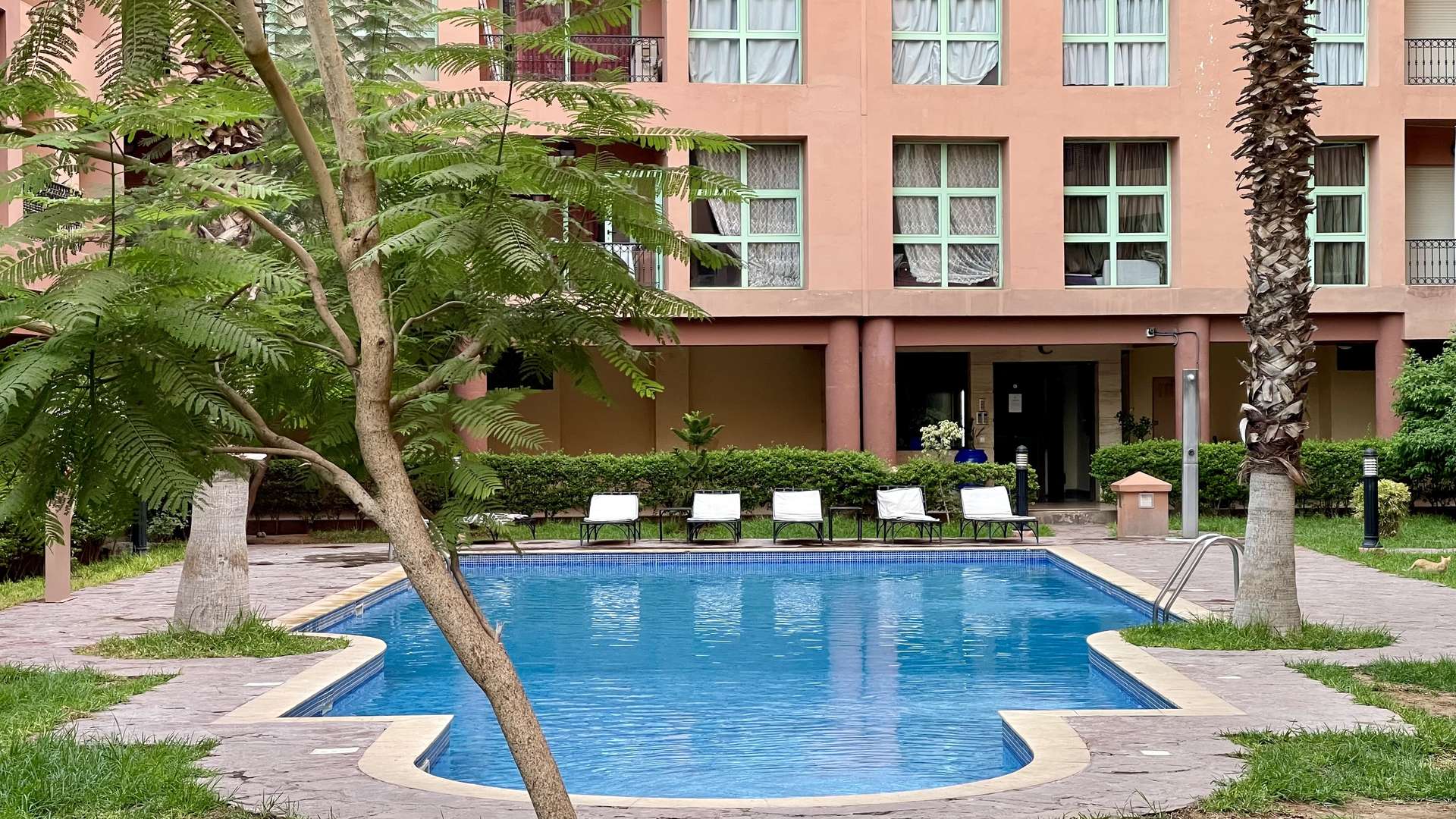Location longue durée ,Appartement,Appartement T4 avec deux magnifiques terrasses et piscine à Majorelles,Marrakech,Majorelles