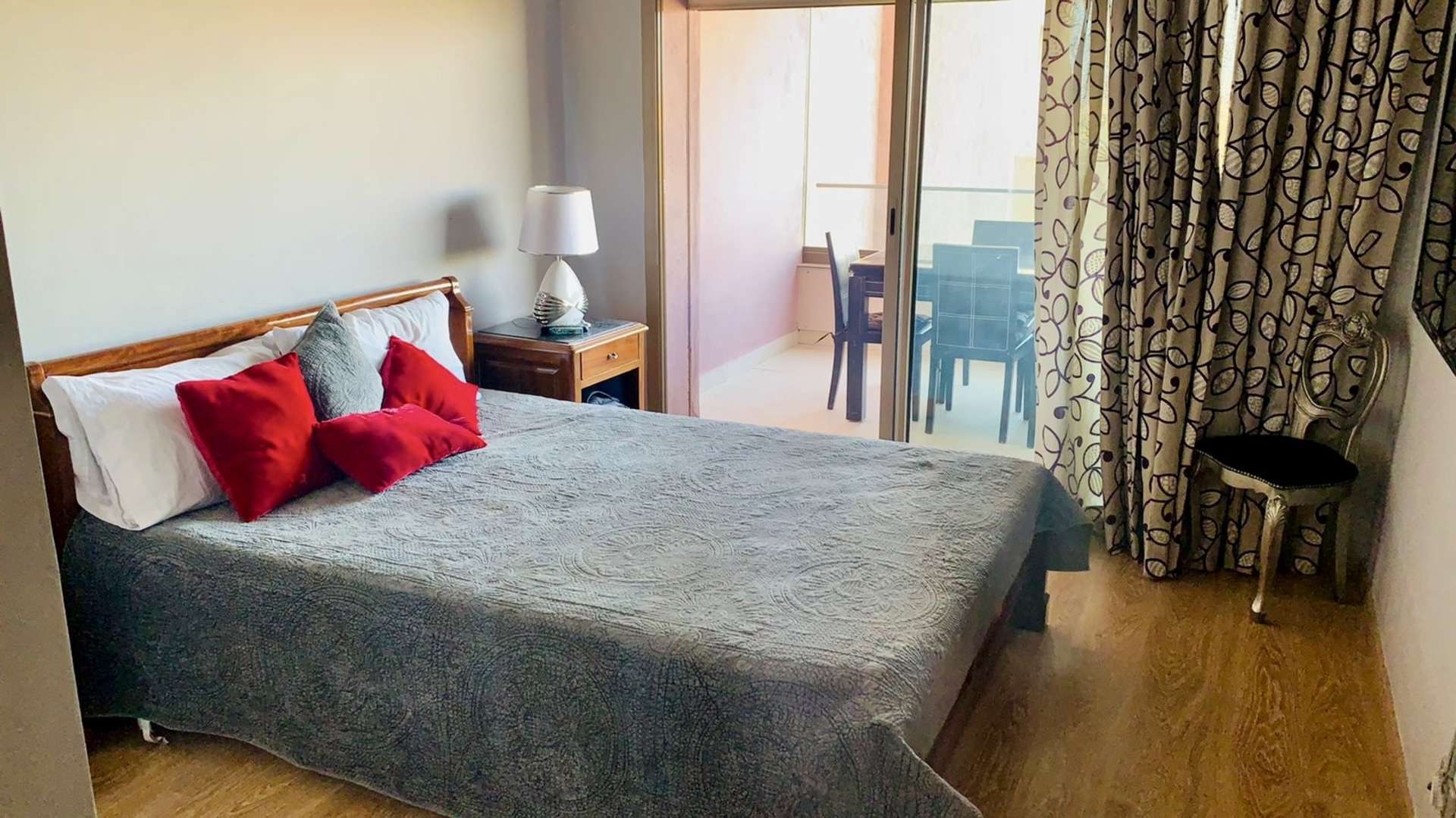 Location longue durée ,Appartement,Appartement 2ch salon avec superbe Terrasse Fermée Vue Golf & Atlas sur Prestigia,Marrakech,Golf Prestigia