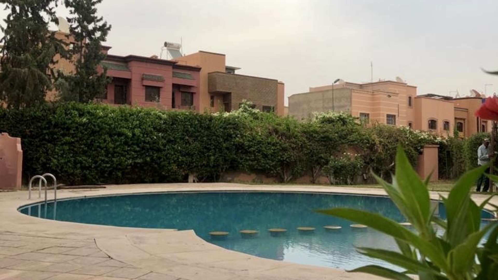 Location longue durée ,Appartement,Appartement quasi Neuf meublé de 2 chambres salon Résidence avec piscine Amerchich,Marrakech,Amerchich