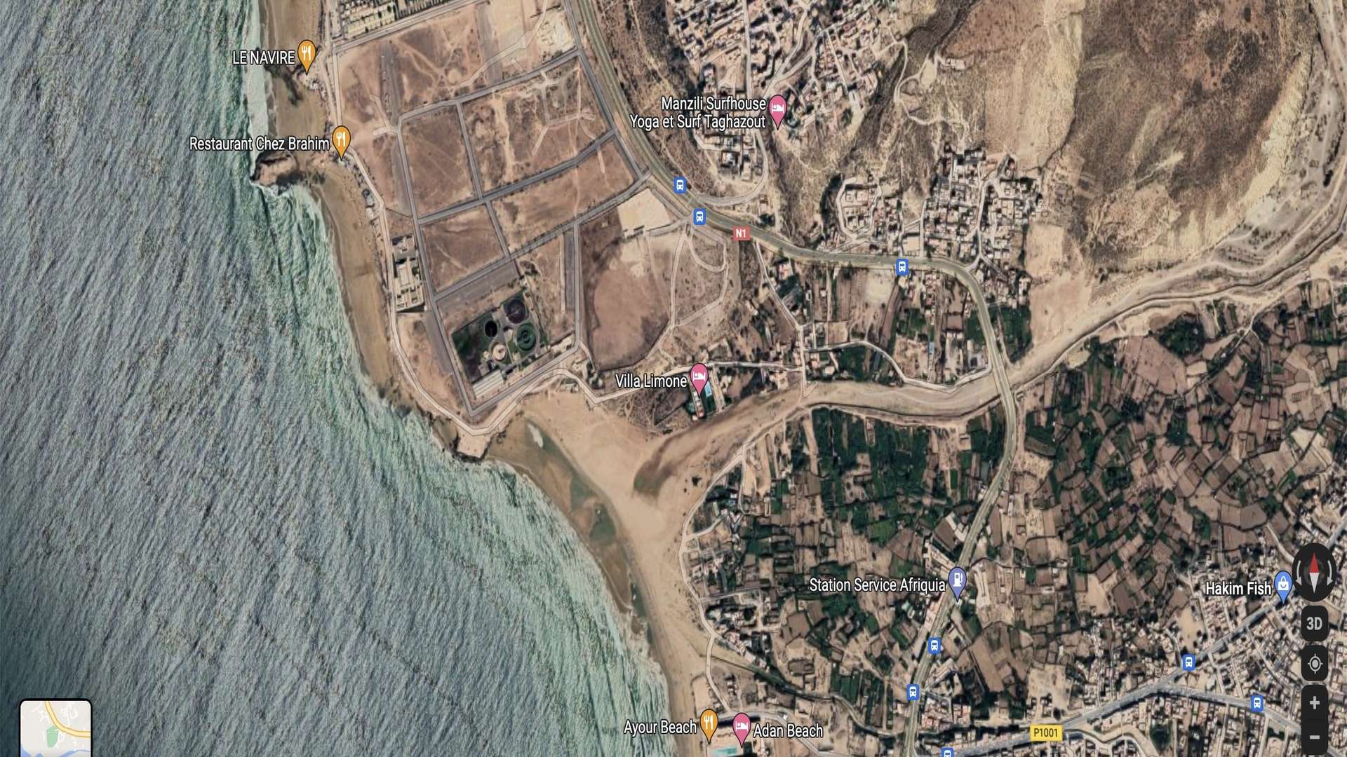 Vente,Terrains & Fermes,TERRAIN FRONT DE MER À AGADIR TAMRAGHT,Agadir,Tamraght