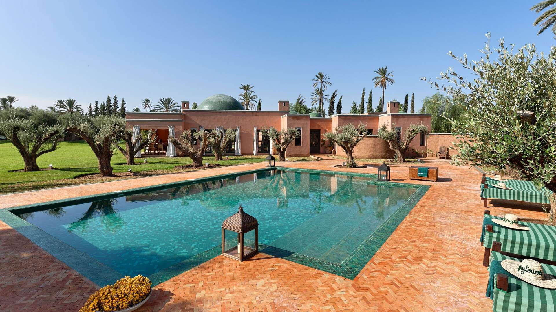 Location de vacances,Villa,Luxueuse villa de 3 ch dans un cadre exceptionnel à la Palmeraie de Marrakech,Marrakech,Palmeraie