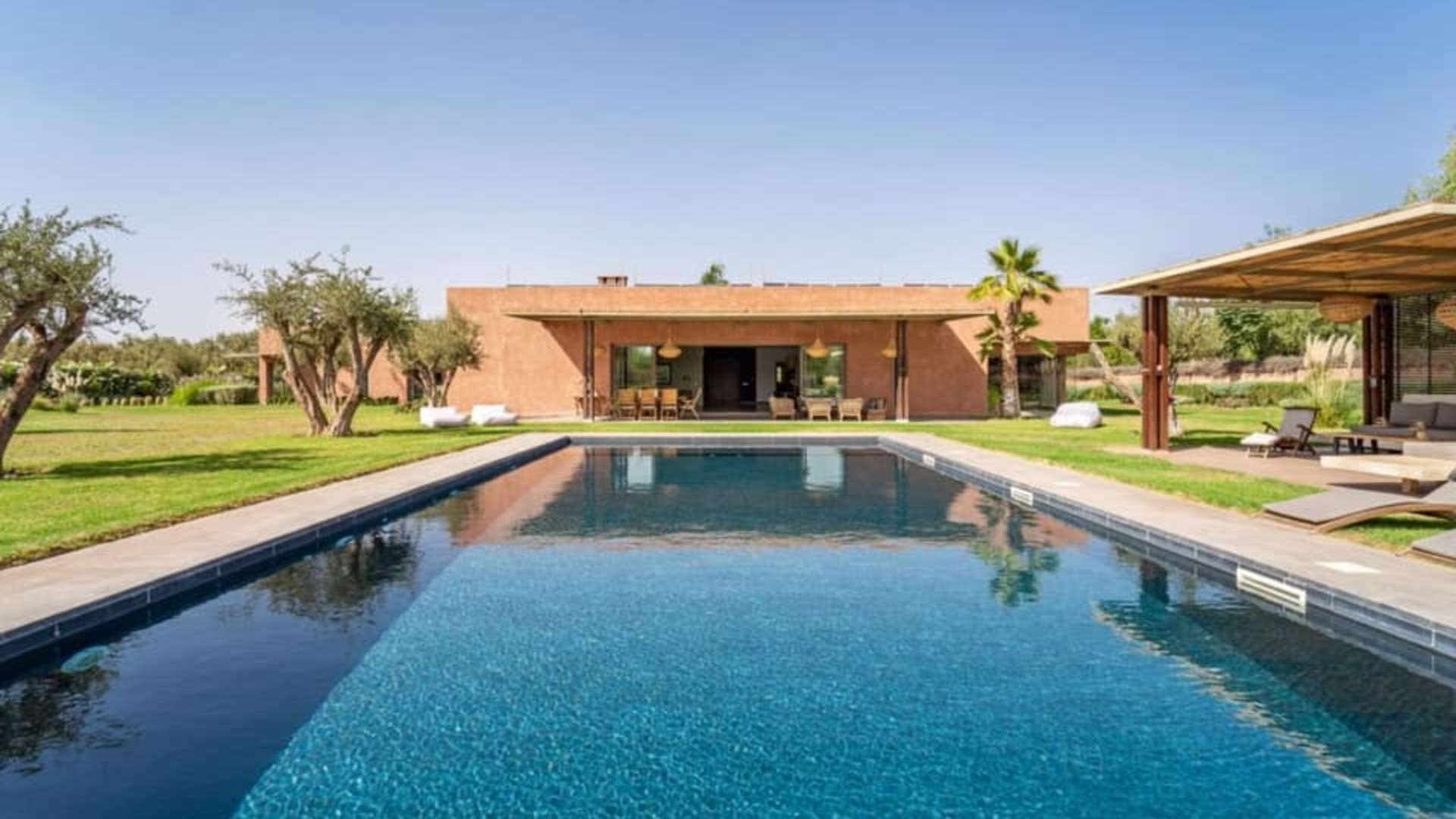 Location de vacances,Villa,Villa Contemporaine et écologique de 6 suites à Marrakech,Marrakech,Sidi Youssef Ben Ali